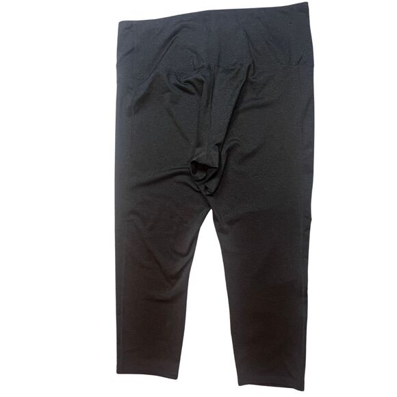 Reebok Leggings Womens XL Gray Cropped Athletic Workout Athleisure Sportswear - Picture 9 of 16